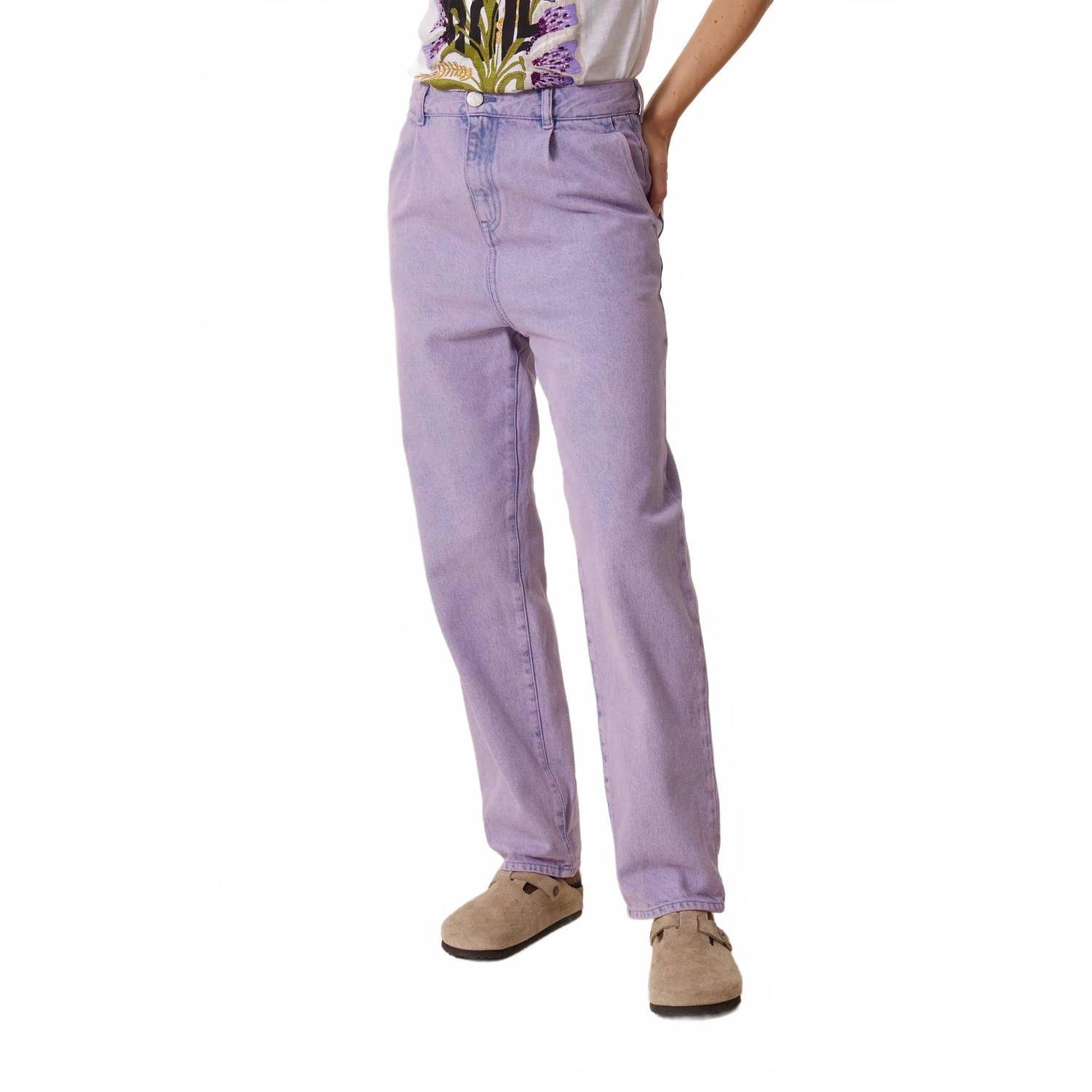 New Leon & Harper Patrick Pl4 Jeans In Lilac